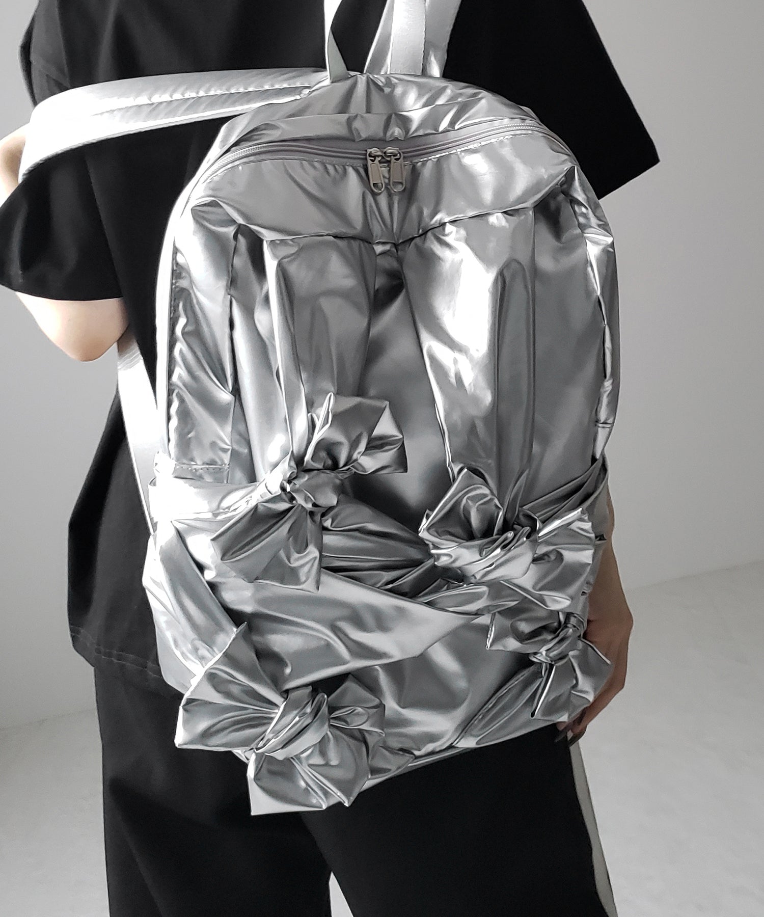 【 ２color 】バレエコアリボンバックパック ／ ballet core ribbon backpack