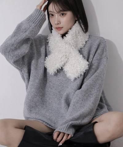 テディボアミニマフラー ／ teddy boa mini muffler