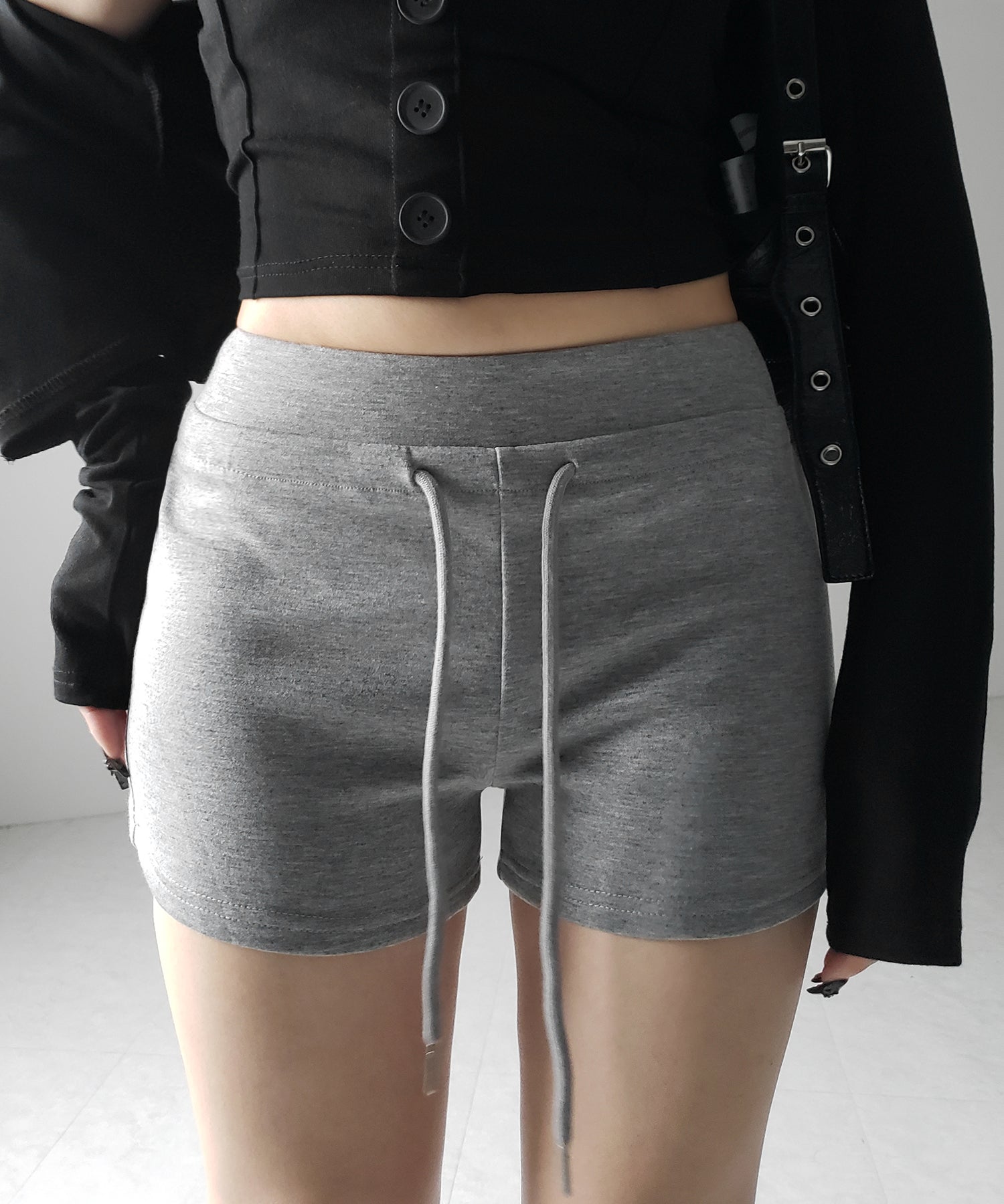 【 ２color ／３size 】マイクロミニスウェットショートパンツ ／ micro mini sweat short pants