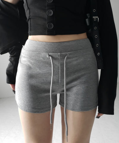 【 ２color ／３size 】マイクロミニスウェットショートパンツ ／ micro mini sweat short pants