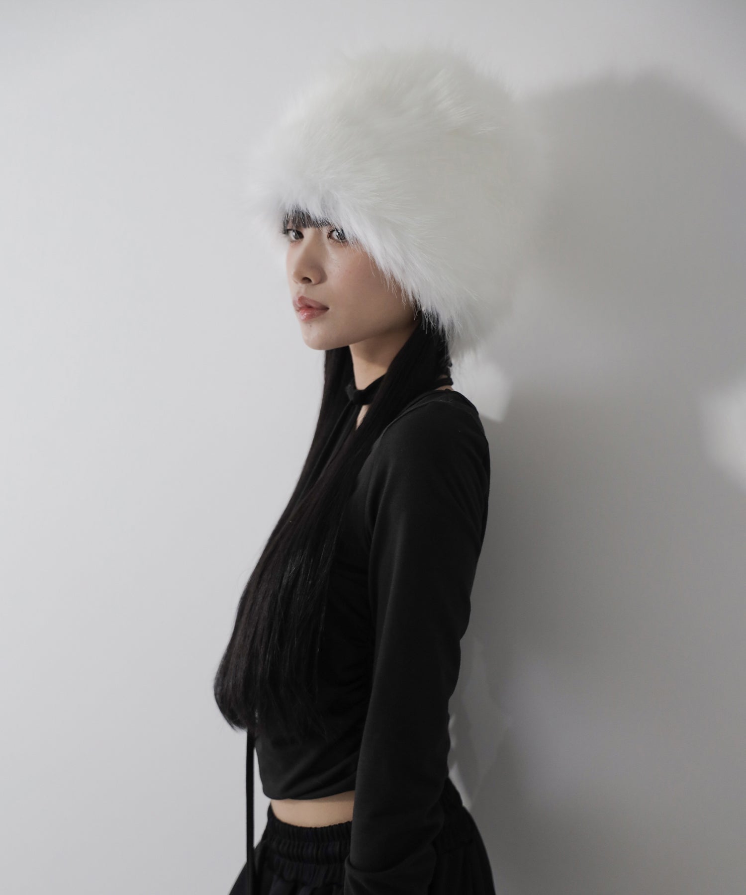 【 ２color 】ボリュームフェイクファーロシアンハット ／ volume fake fur russian hat