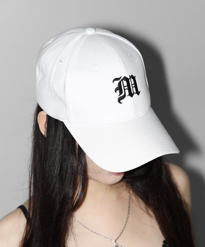 【 新色ホワイト追加！ 】M LOGO embroidery CAP ／ M LOGO 刺繍キャップ