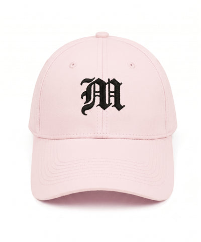 【 新色ピンク追加！ 】M LOGO embroidery CAP ／ M LOGO 刺繍キャップ