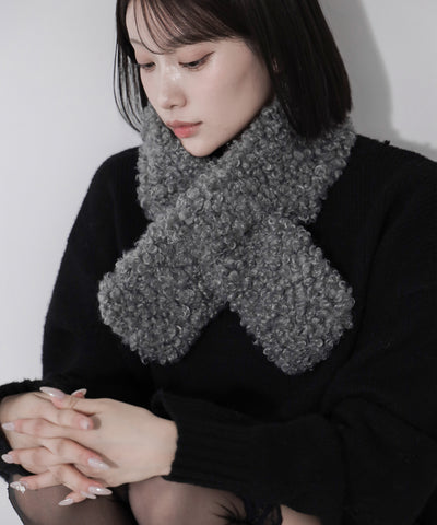 テディボアミニマフラー ／ teddy boa mini muffler