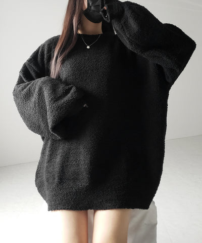 【 セットアップ可能 】マシュマロタッチビッグプルオーバー ／ marshmallow touch big pullover