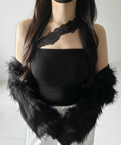 【 ２color ／ カップ付 】ナナメレーススクエアキャミソール ／ naname lace square camisole