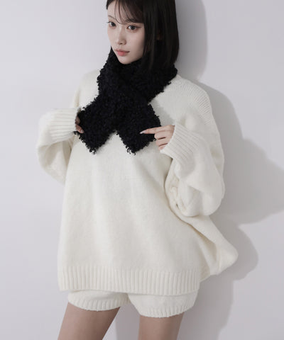 テディボアミニマフラー ／ teddy boa mini muffler