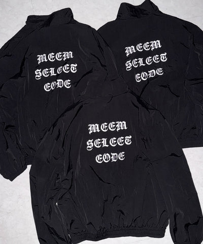 グランジロゴナイロンジャケット /  grunge logo nylon jacket