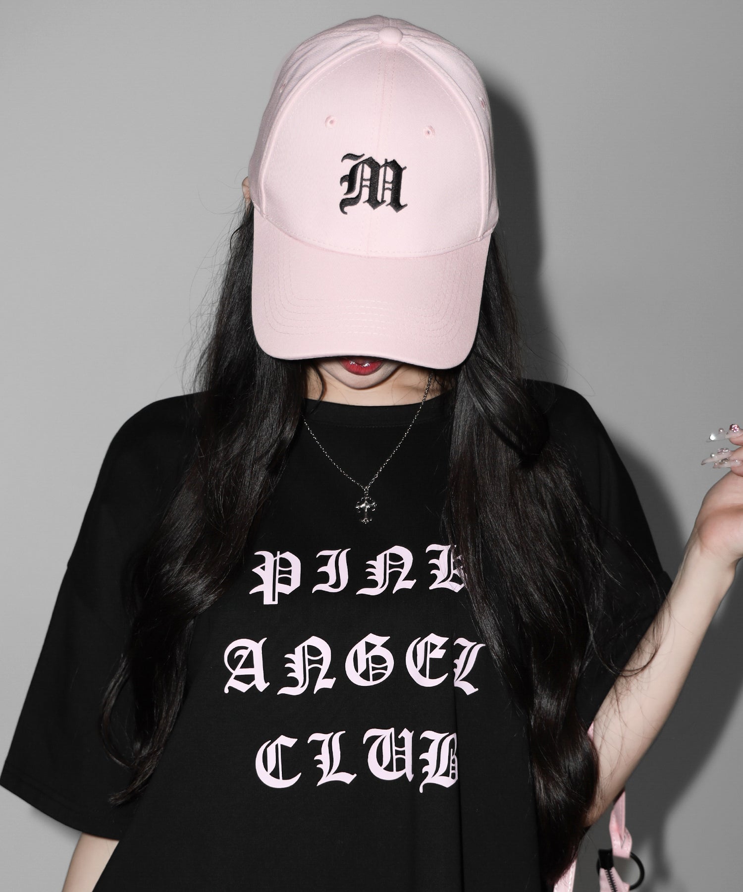【 新色ピンク追加！ 】M LOGO embroidery CAP ／ M LOGO 刺繍キャップ