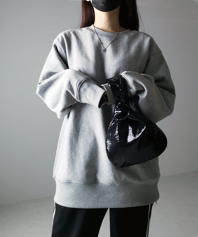 【 ３color 】メタリックスパンコールミニハンドバッグ