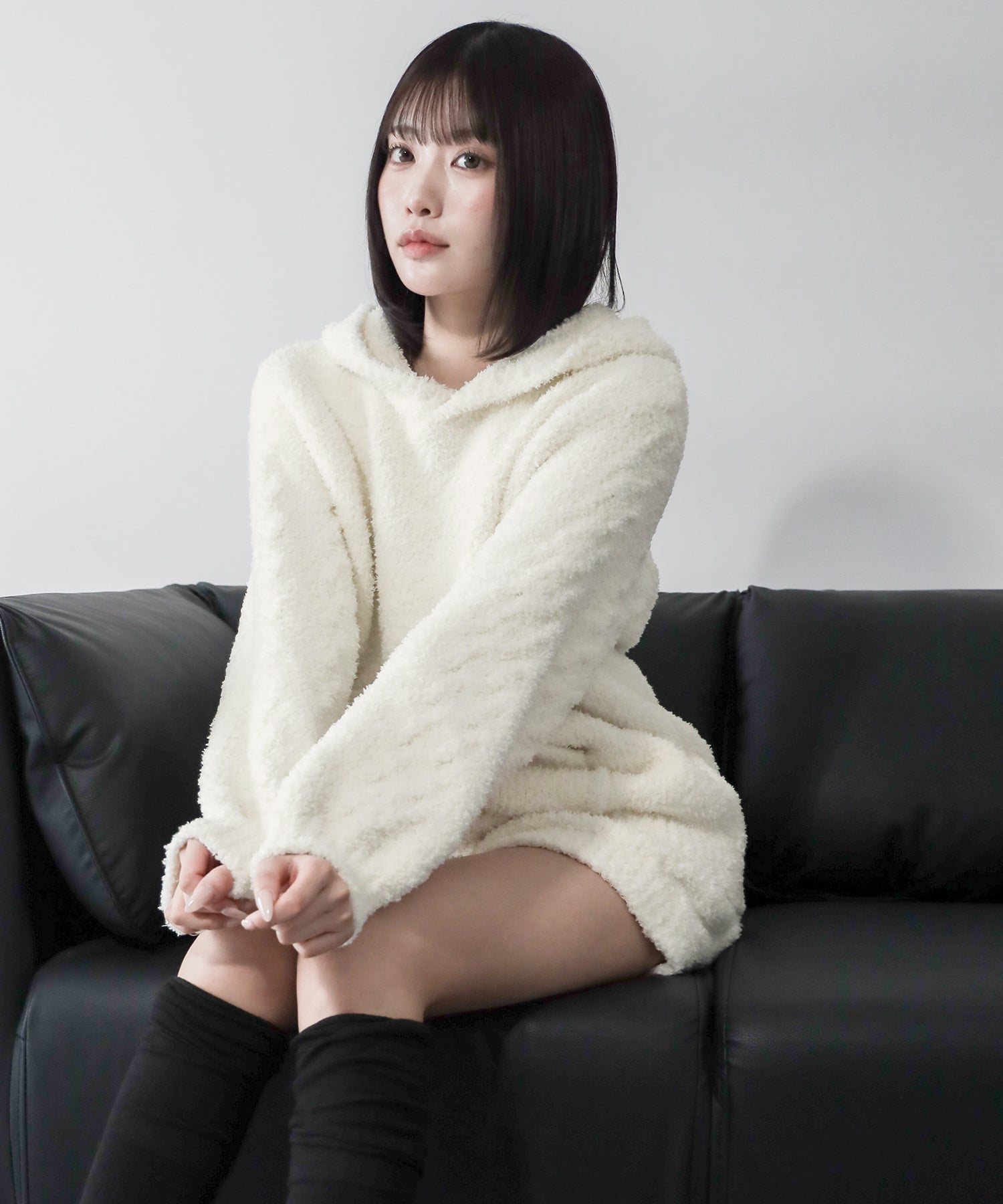 マシュマロタッチフーディーセットアップ ／ marshmallow touch hoodie setup