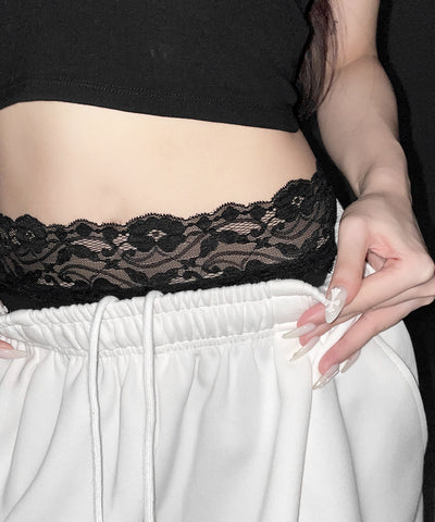 レースレイヤードインナーパンツ ／ Lace layered inner pants