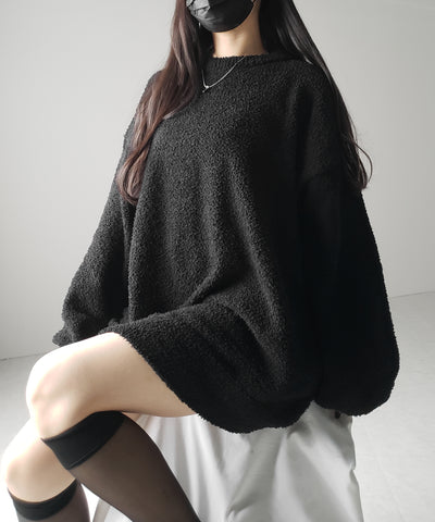 【 セットアップ可能 】マシュマロタッチビッグプルオーバー ／ marshmallow touch big pullover