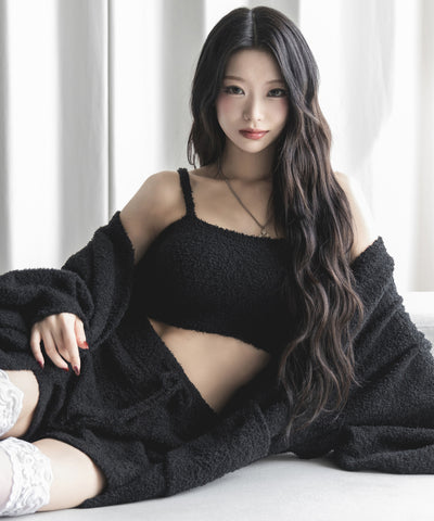 【セットアップ可能 】マシュマロタッチショートキャミソール ／ marshmallow touch short camisole