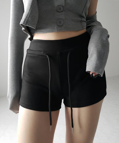 【 ２color ／３size 】マイクロミニスウェットショートパンツ ／ micro mini sweat short pants