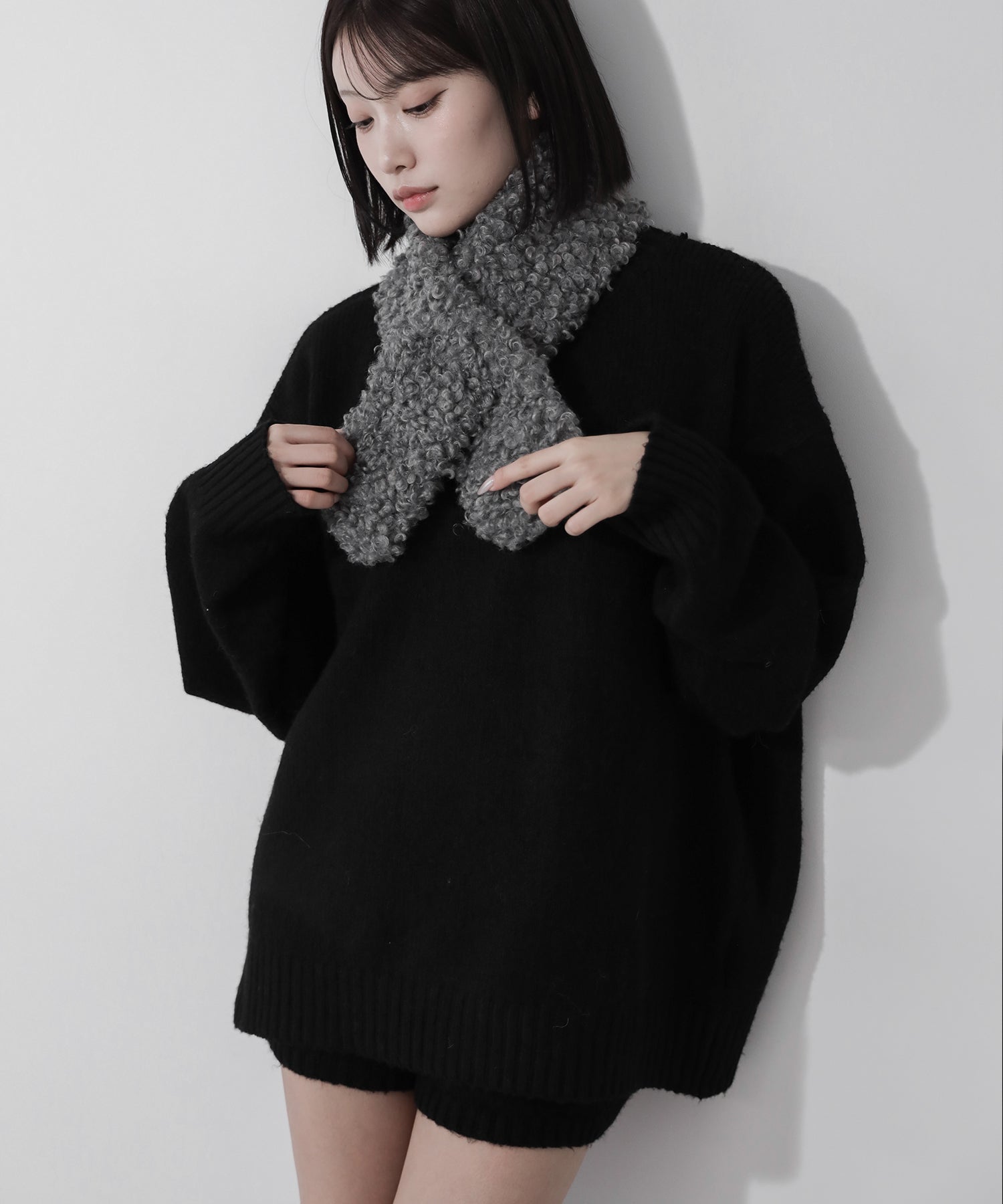 テディボアミニマフラー ／ teddy boa mini muffler