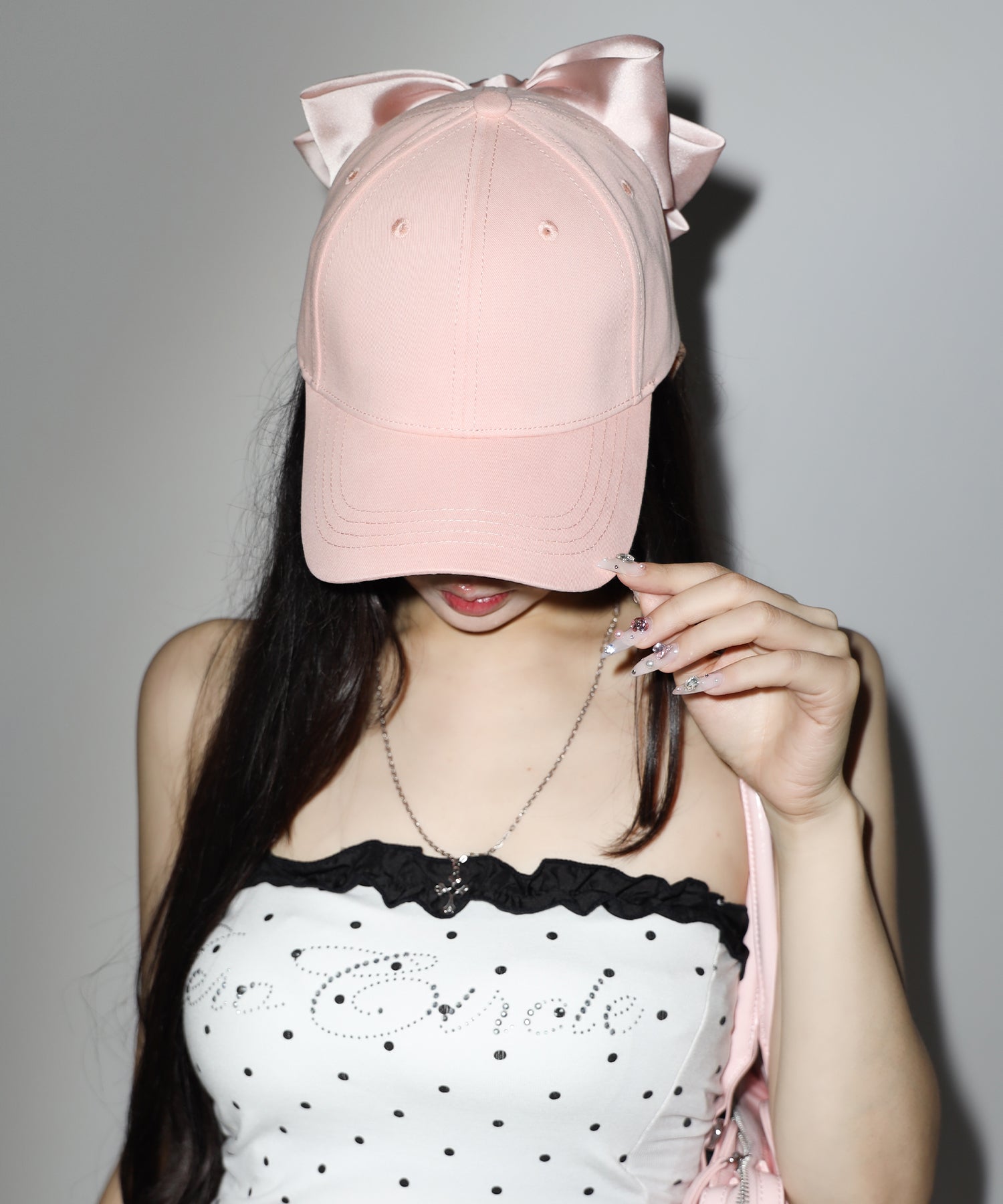 バックリボンキャップ ／ back ribbon CAP