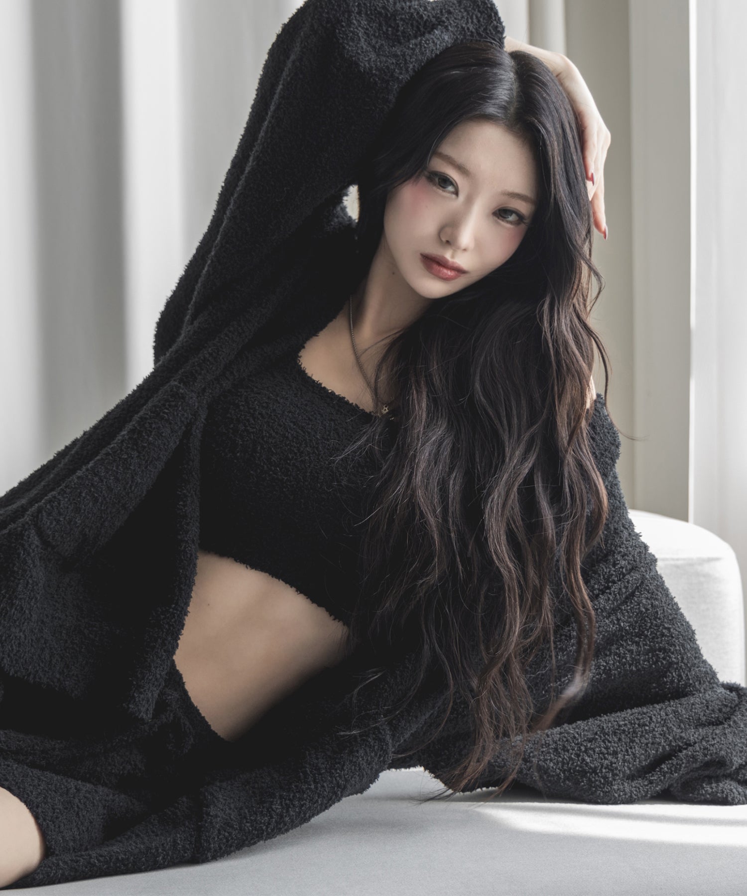 【セットアップ可能 】マシュマロタッチビッグカーディガン ／ marshmallow touch big cardigan