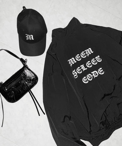 グランジロゴナイロンジャケット /  grunge logo nylon jacket