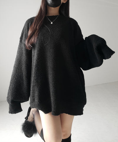【 セットアップ可能 】マシュマロタッチビッグプルオーバー ／ marshmallow touch big pullover