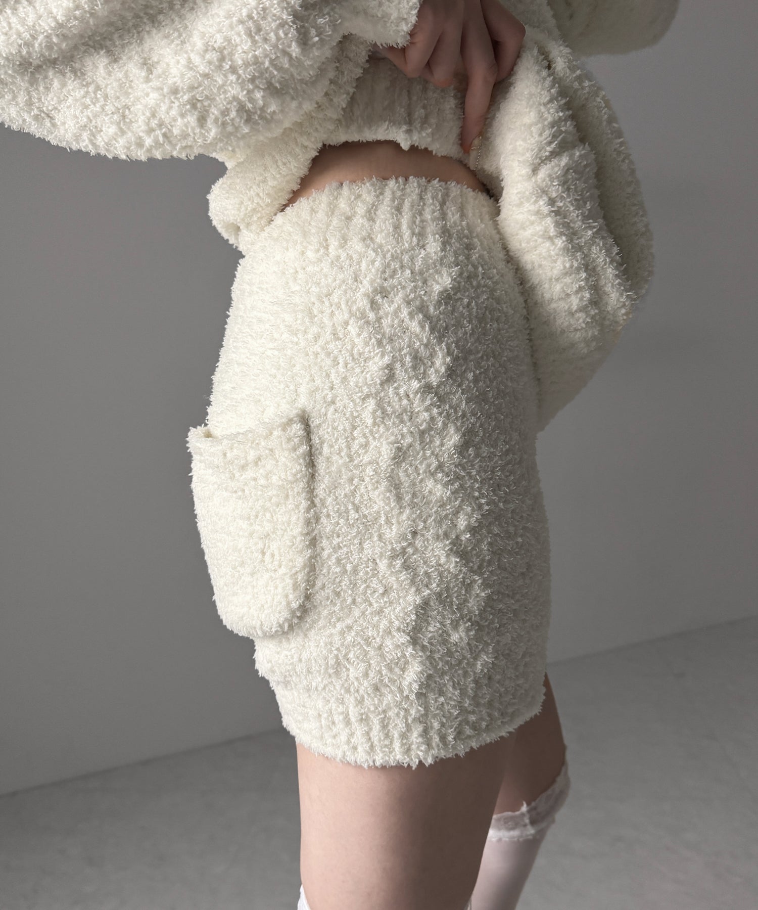 マシュマロタッチフーディーセットアップ ／ marshmallow touch hoodie setup