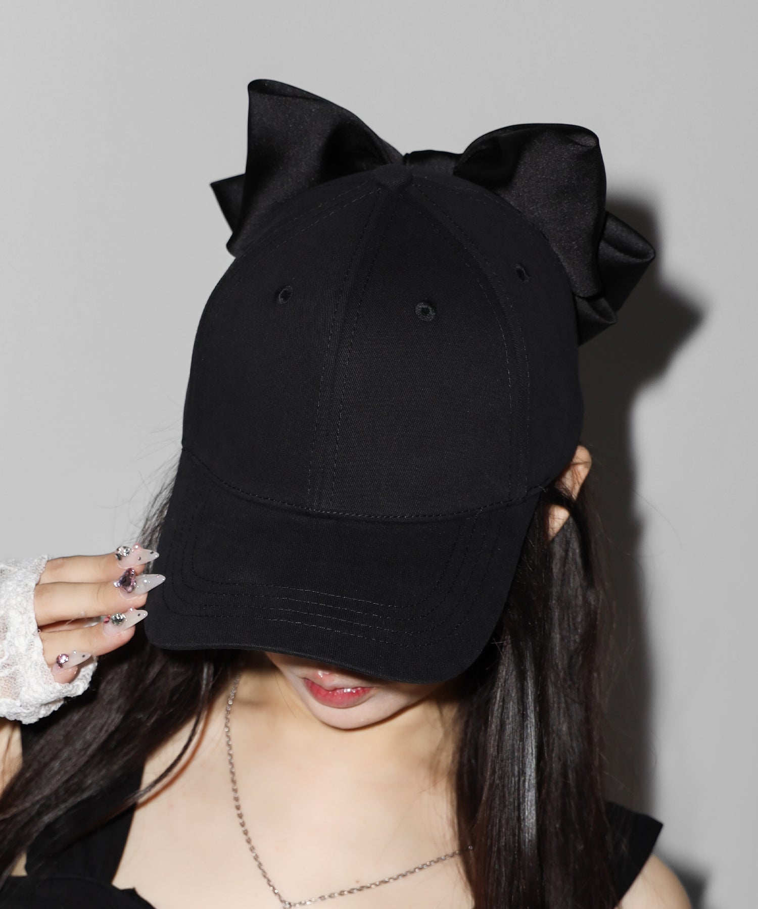 バックリボンキャップ ／ back ribbon CAP