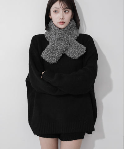 テディボアミニマフラー ／ teddy boa mini muffler