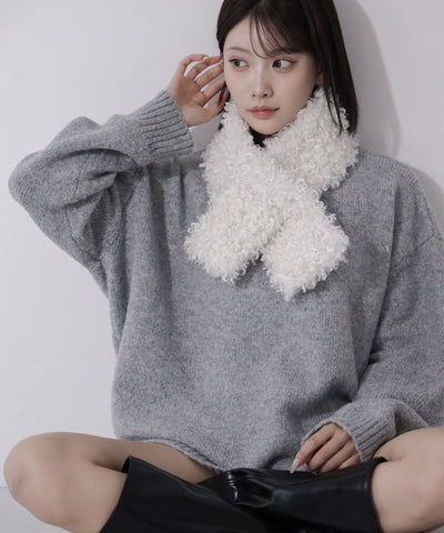 テディボアミニマフラー ／ teddy boa mini muffler