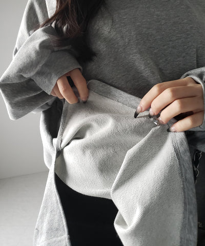 【 ３color 】ボリュームスリーブBIGスウェットロンＴ ／ big sweat long Tee