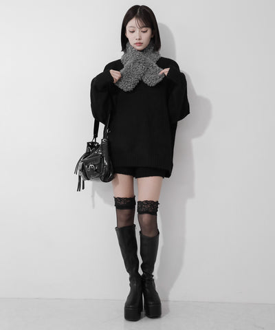 テディボアミニマフラー ／ teddy boa mini muffler