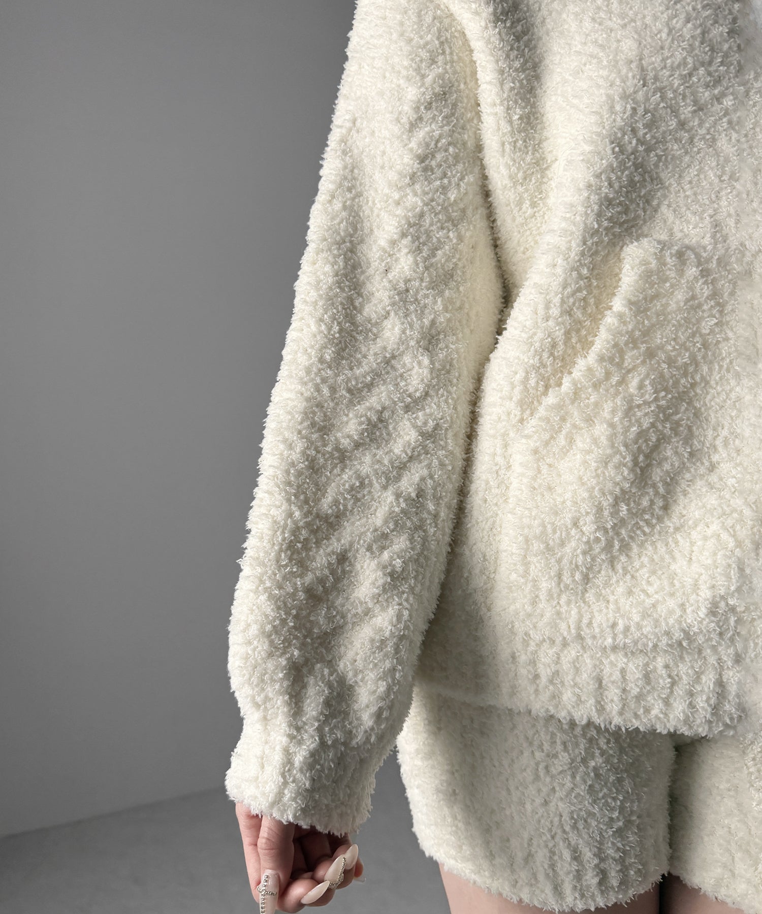 マシュマロタッチフーディーセットアップ ／ marshmallow touch hoodie setup