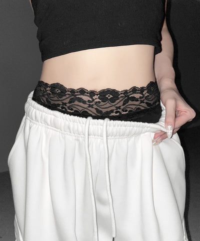 レースレイヤードインナーパンツ ／ Lace layered inner pants