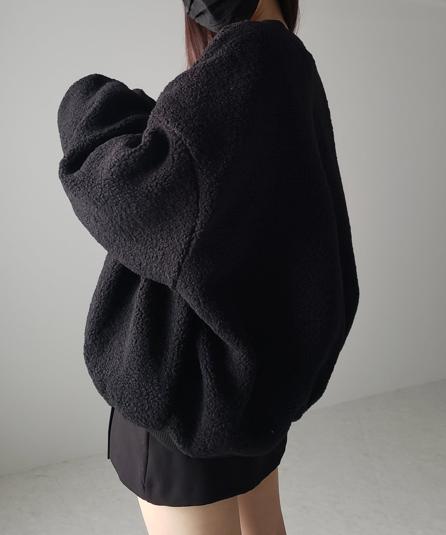【 ３color 】ビッグシルエットボリュームボアブルゾン