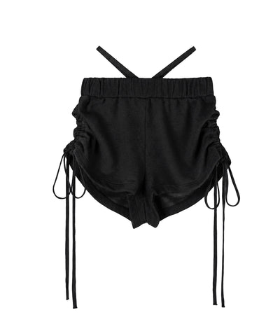 【先行販売】サイドシャーリングストリングショートパンツ