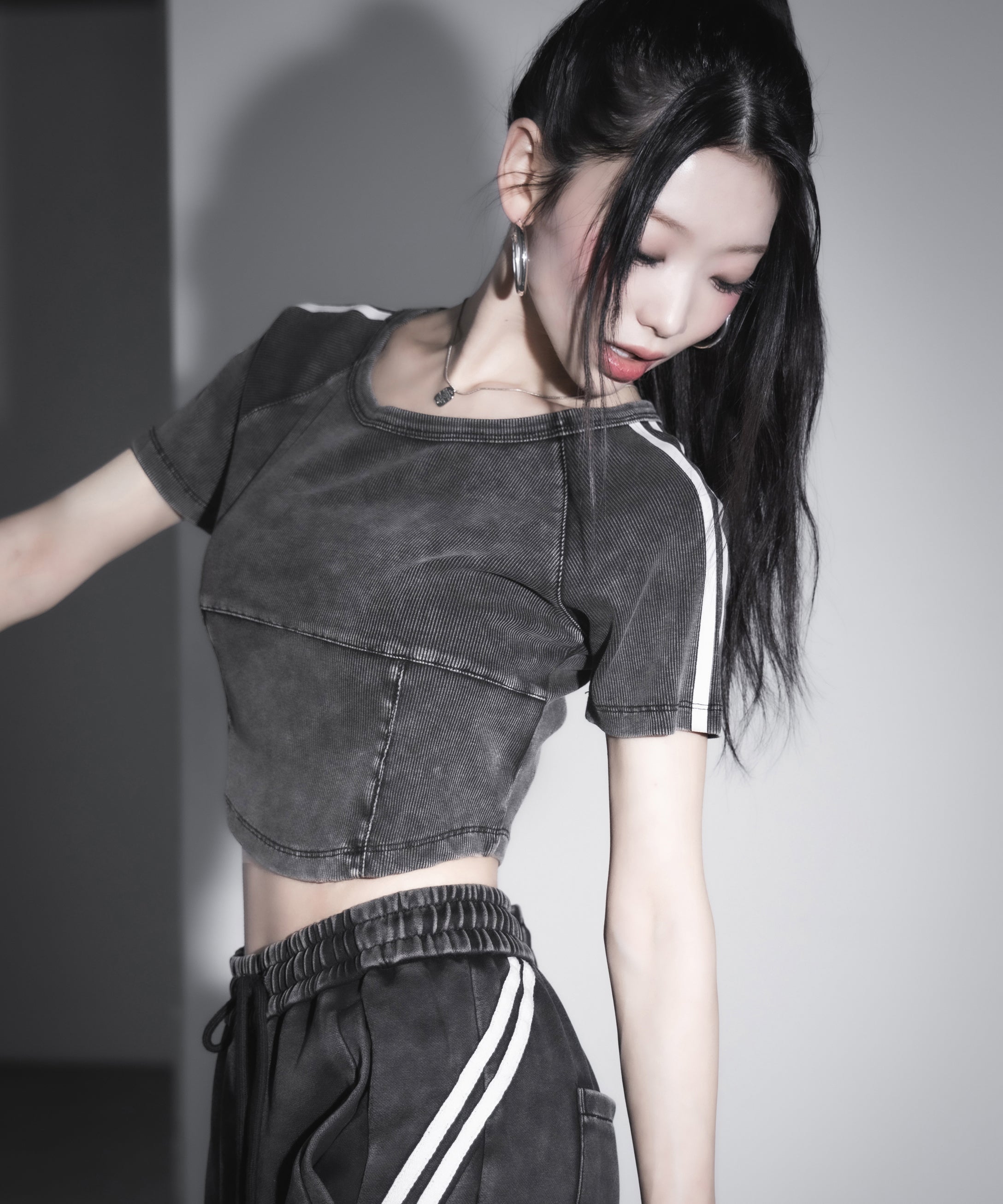 サイドラインヴィンテージショートリブＴシャツ ／ sideline vintage short lib T-shirt