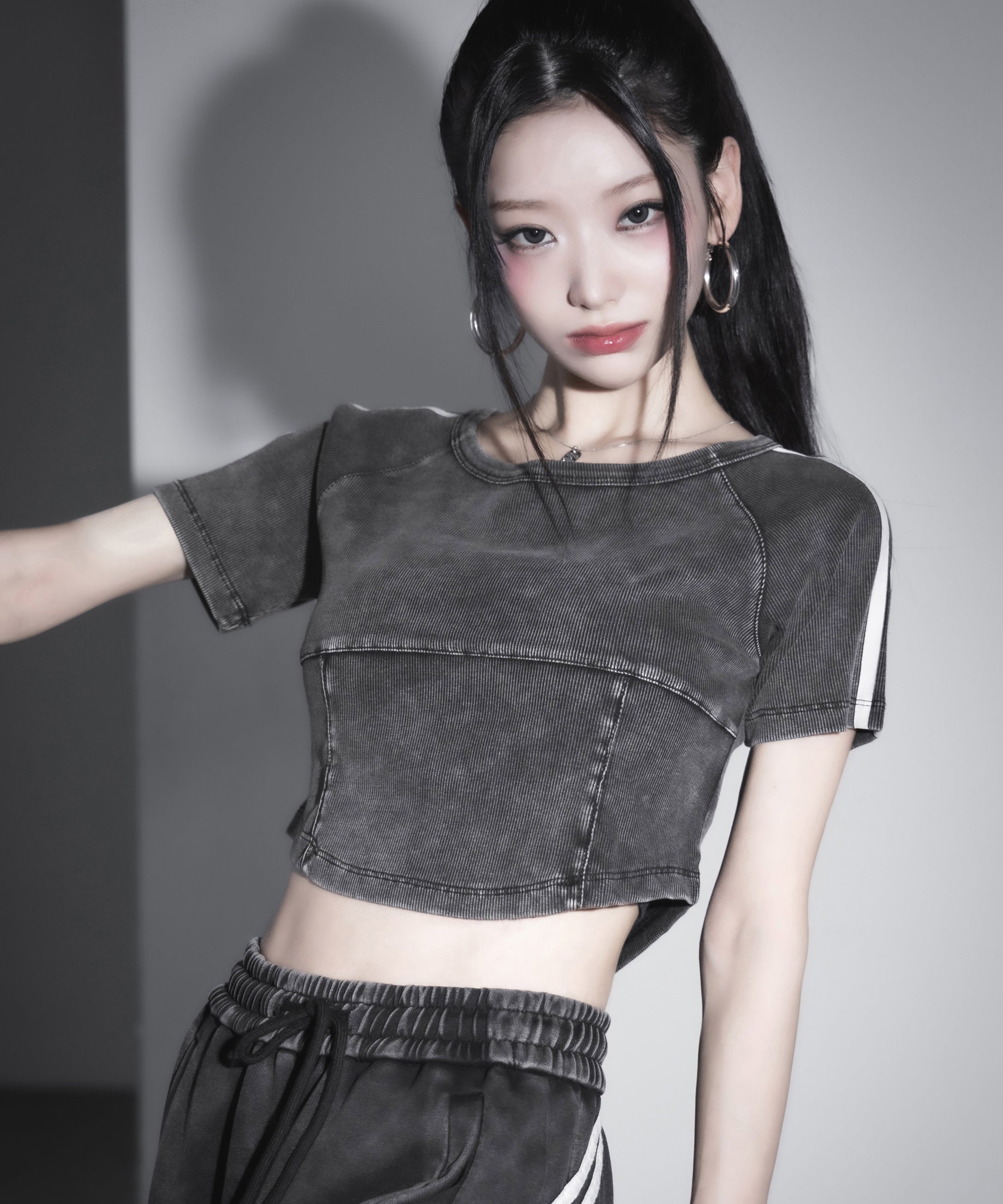 サイドラインヴィンテージショートリブＴシャツ ／ sideline vintage short lib T-shirt