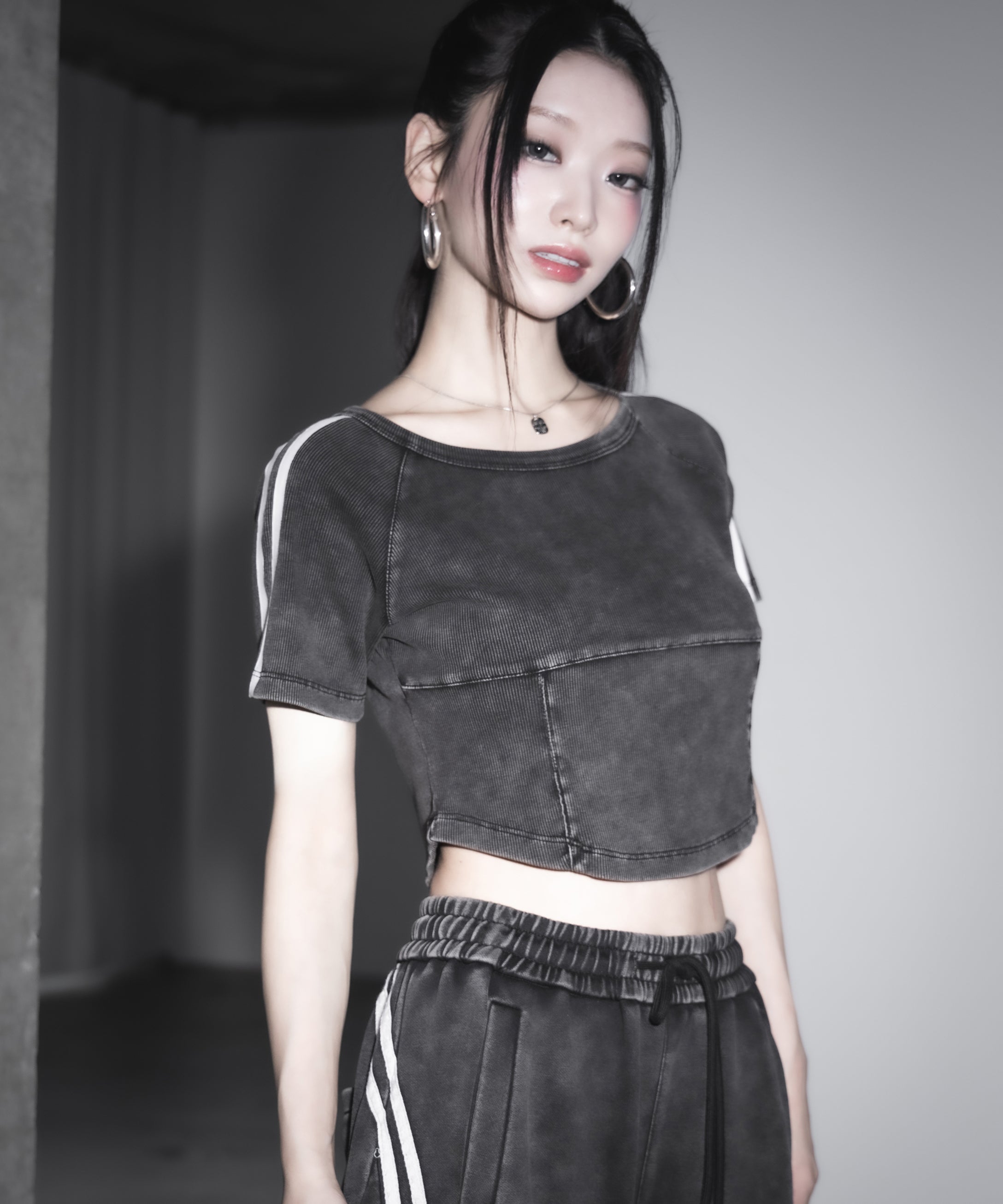 サイドラインヴィンテージショートリブＴシャツ ／ sideline vintage short lib T-shirt