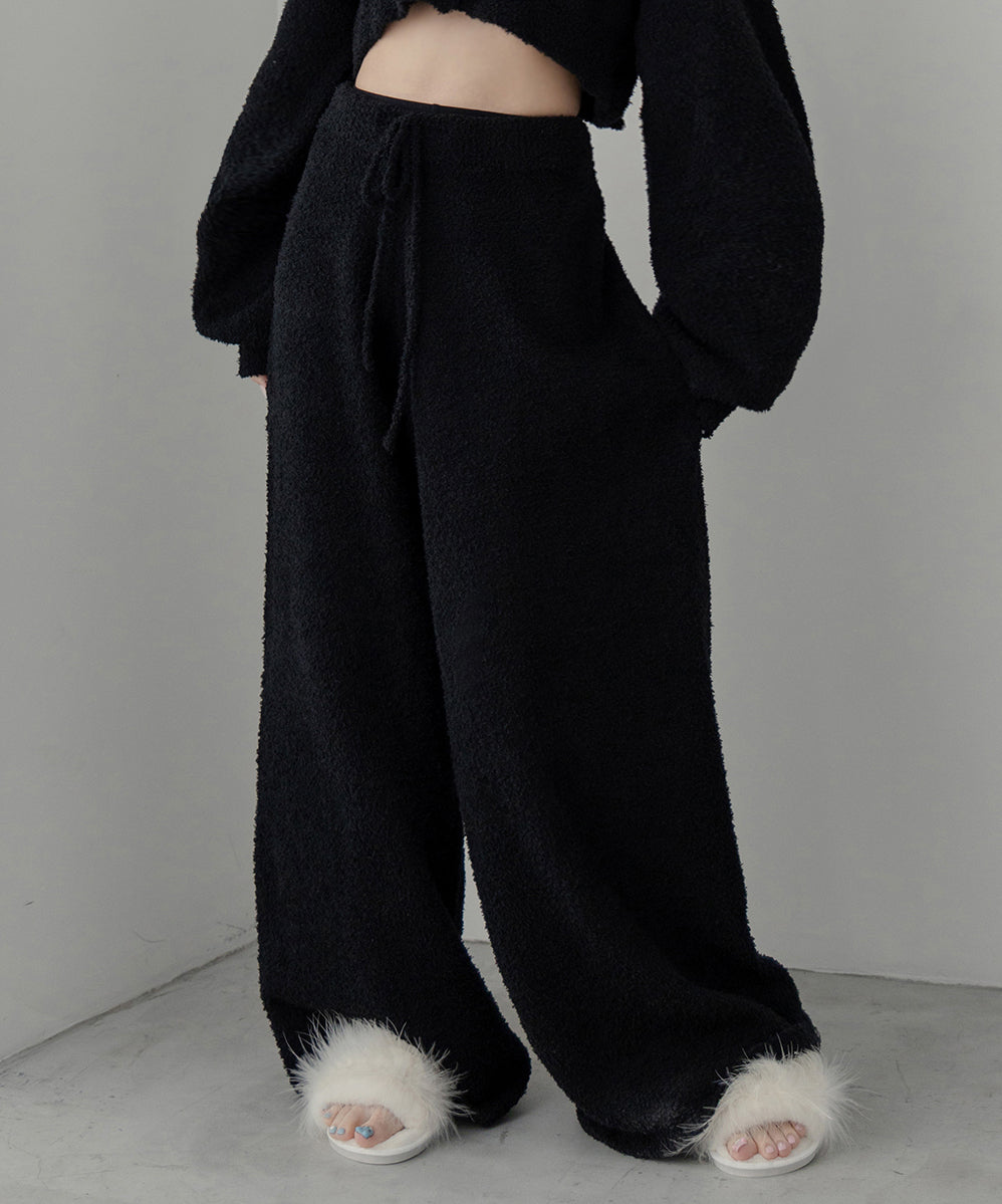 【 MINAMIさん着用 ／セットアップ可能 】マシュマロタッチワイドパンツ ／ marshmallow touch wide pants