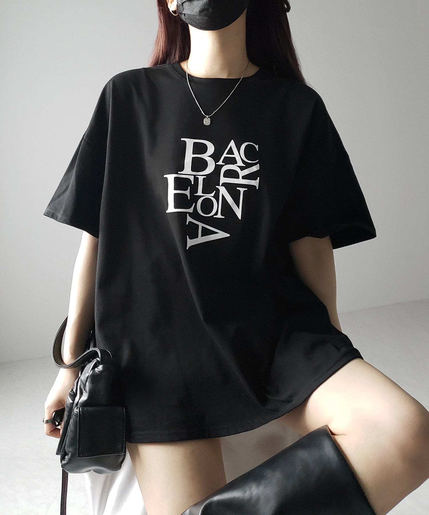 【 ３color 】BACロゴレタリングビッグＴシャツ ／ BAG logo lettering big Tee