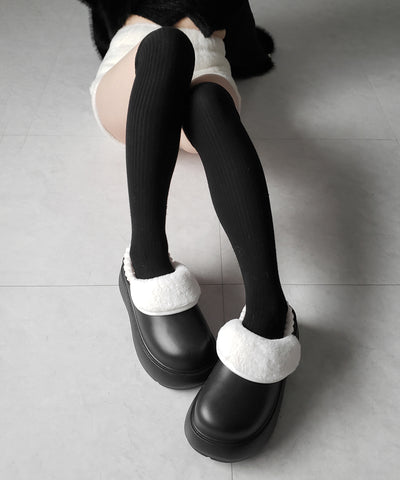 厚底EVAボアサボスリッポン ／ platform EVA boa sabo slipons