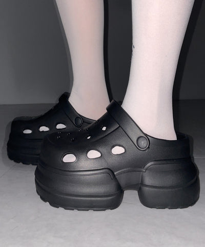 厚底クロッグサンダル ／ Platform clog sandals