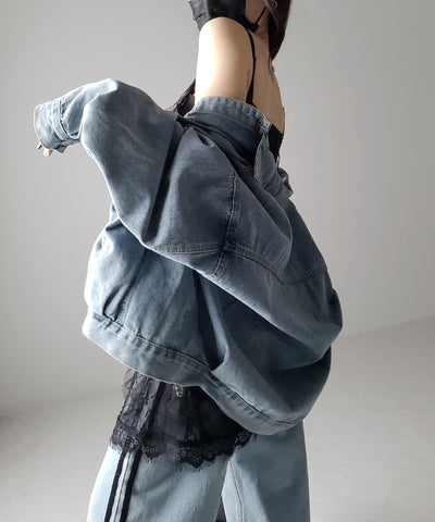 【 ２color 】チュールドッキングレースチュニックキャミソール ／ tulle docking lace tunic camisole