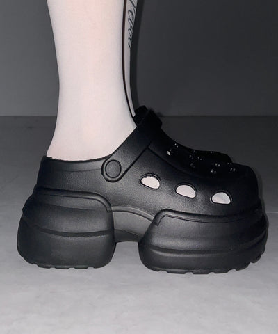 厚底クロッグサンダル ／ Platform clog sandals