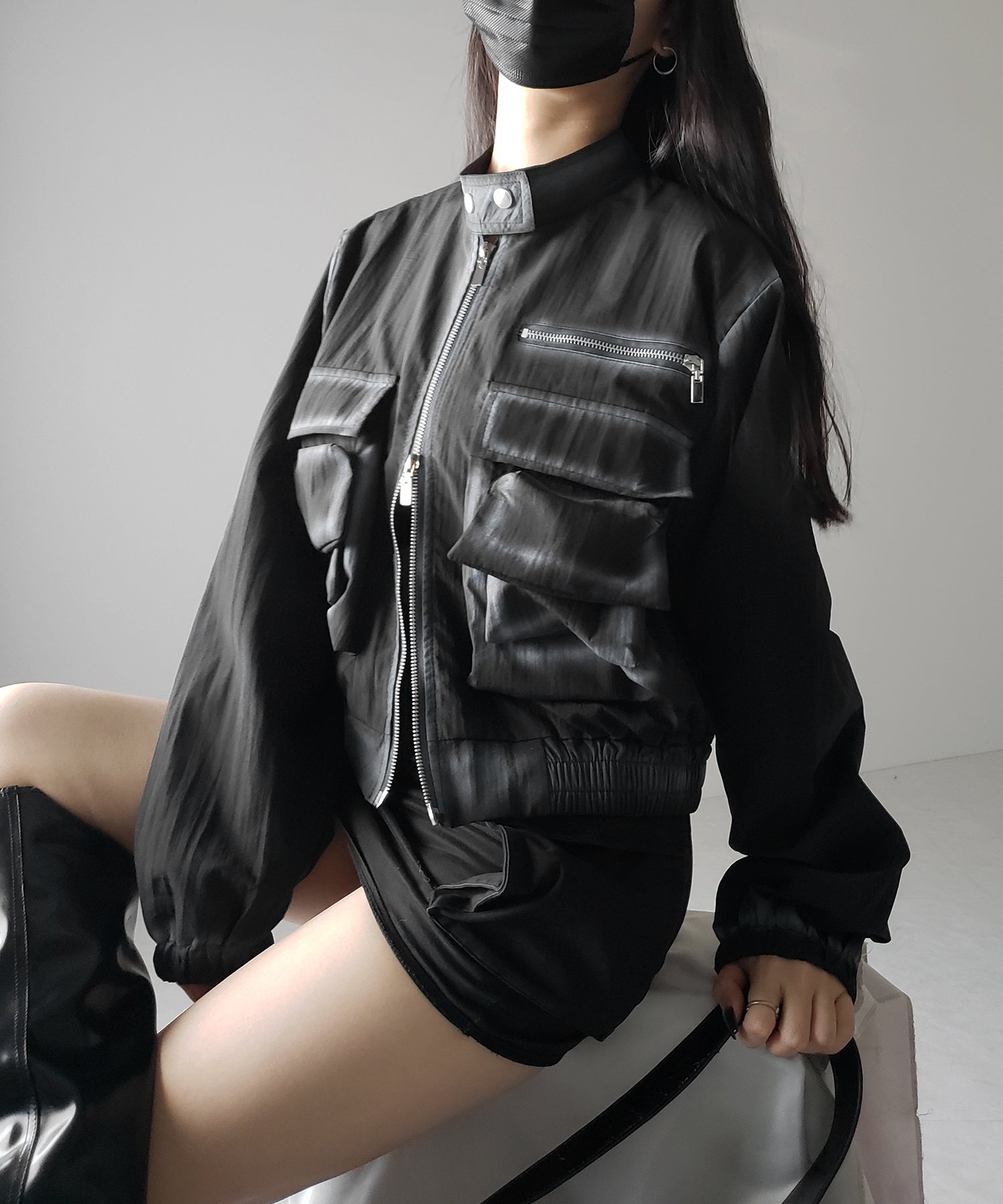 撥水加工ライトファイバーブルゾン｜ファッション通販のSTRIPE CLUB