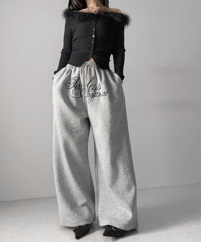 フェザーファー襟オフショルリブニットトップス ／feather fur collar off shoulder rib knit tops