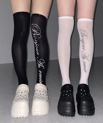 厚底クロッグサンダル ／ Platform clog sandals