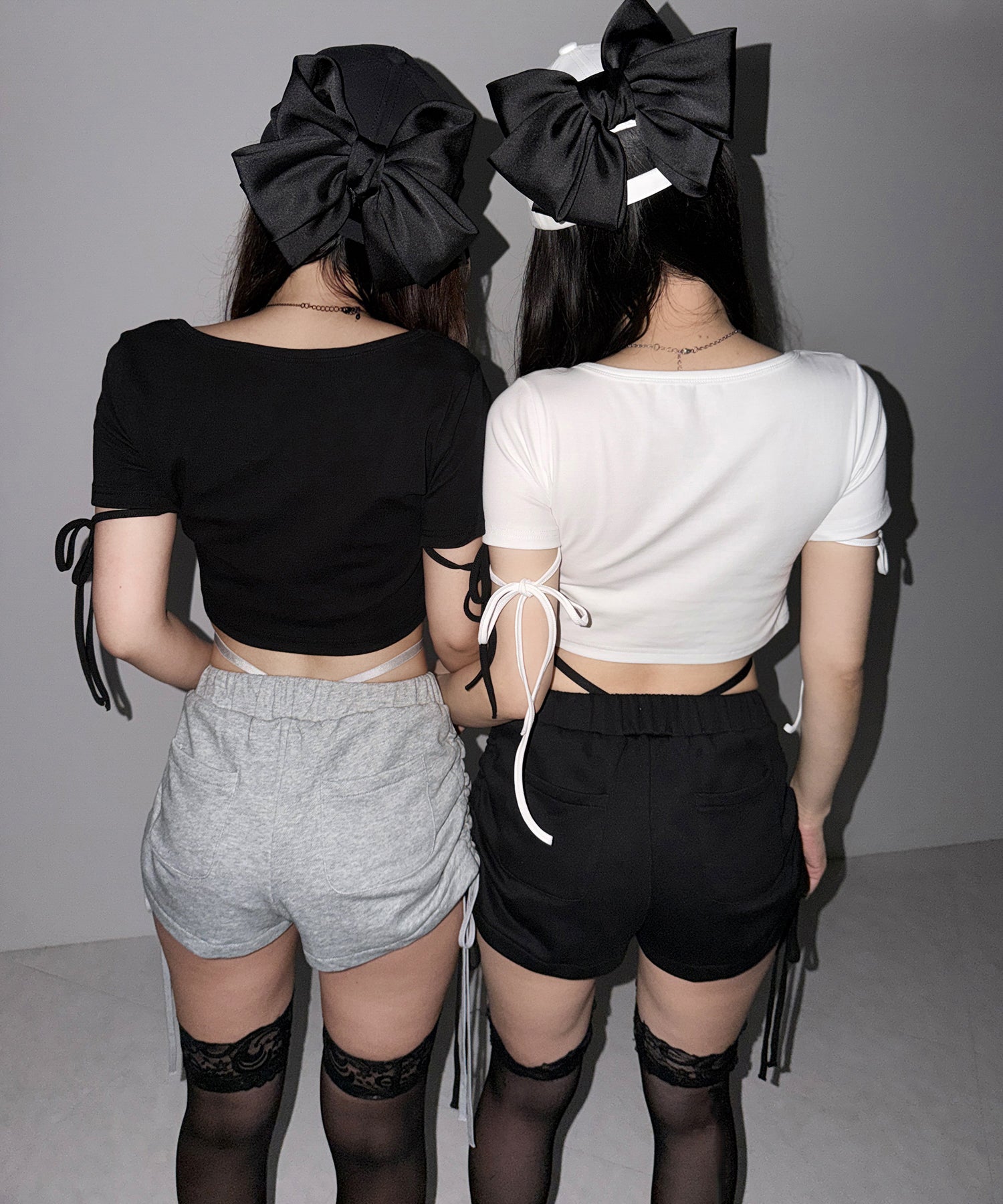 【先行販売】サイドシャーリングストリングショートパンツ