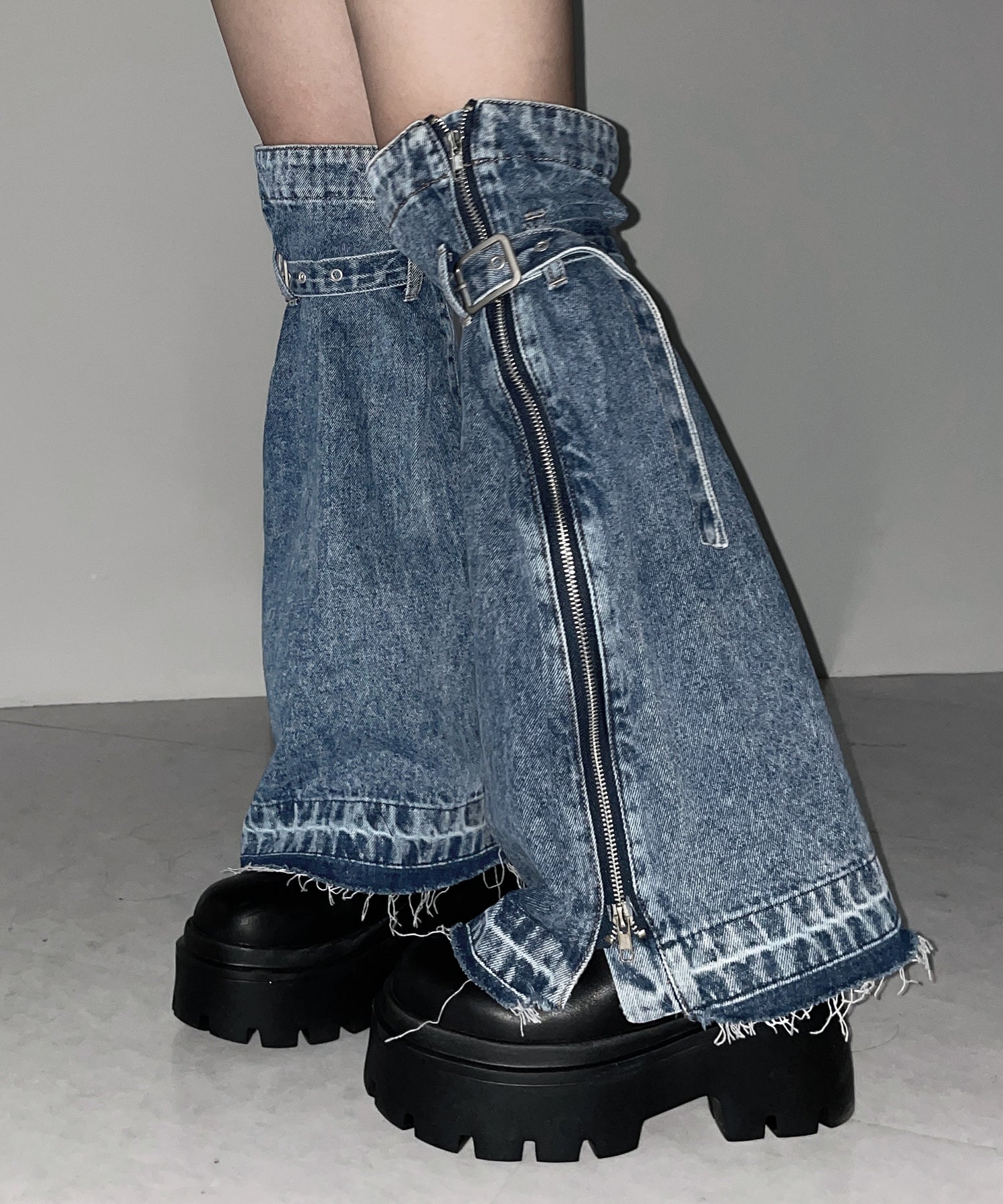 SABANNAMAN CD４枚セット！！ 限定先行販売 】Belted side zip denim leg cover