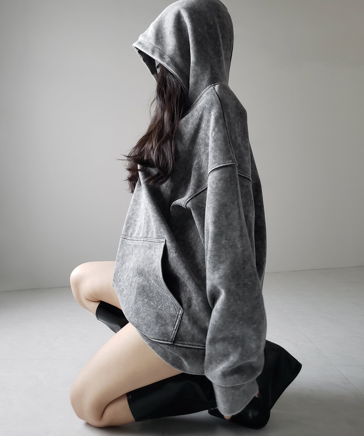 【 ２color 】ピグメントヴィンテージスウェットパーカー ／ pigment vintage sweat hoodie