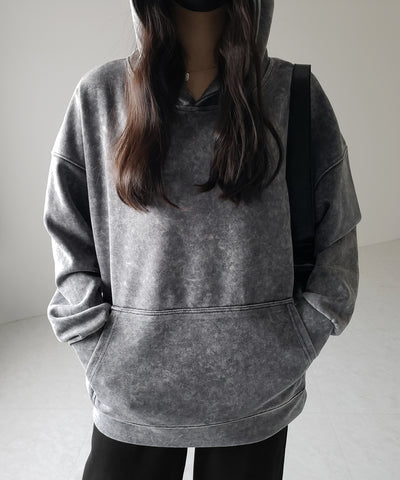 【 ２color 】ピグメントヴィンテージスウェットパーカー ／ pigment vintage sweat hoodie